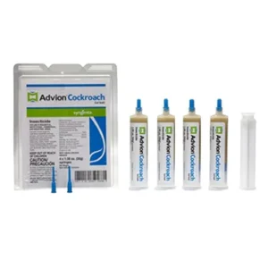 4-Tubes Advion Cockroach Killer Gel