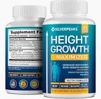 Growth Capsules to Grow Taller - Height Growth Maximizer with Calcium for Bone Strength, Made in USA, Natural Get Taller Supplement to Increase Bone Growth Adults, Teens & Kids, Free of Growth Hormone